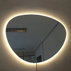 Espelho Orgânico de Luxo Irregular