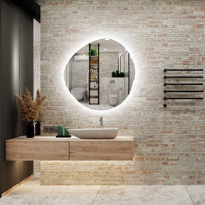 Espelho Orgânico Irregular Com LED ou Sem LED